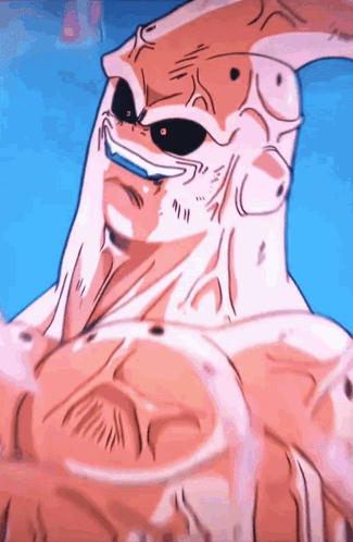 Close Up Cartoon Character Chest Face