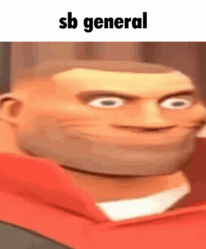 Close Up Cartoon Character SB General
