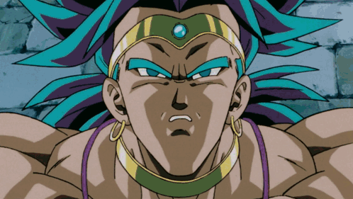 Close Up Cartoon Character With Blue Eye