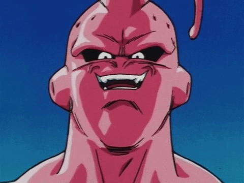 Close Up Cartoon Character With Fangs