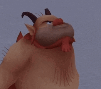 Close Up Cartoon Face Surprised Expression GIF