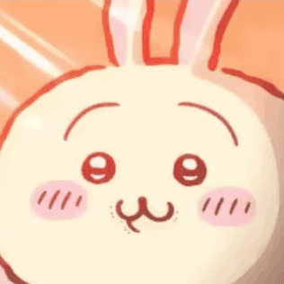 Close Up Cartoon Rabbit Face Bunny Ears