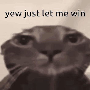 Close Up Cat Yaw Just Let Me Win