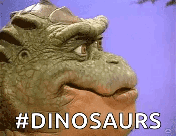 Close Up Dinosaur Face Dinosaurs GIF