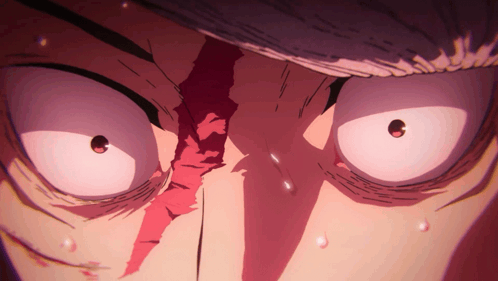 Close Up Eyes With Blood Coming Out GIF
