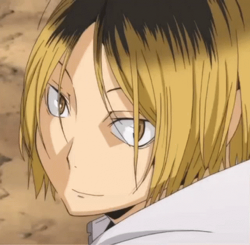 Close Up Face Blonde and Black Hair