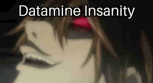 Close Up Face Saying Datamine Insanity