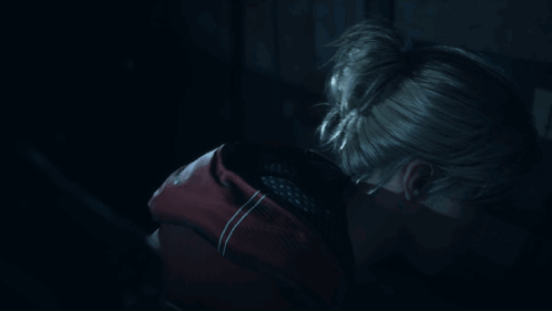 Close Up Face With Red Jacket GIF