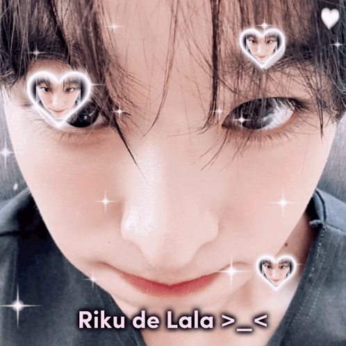 Close Up Face With Riku De Lala GIF