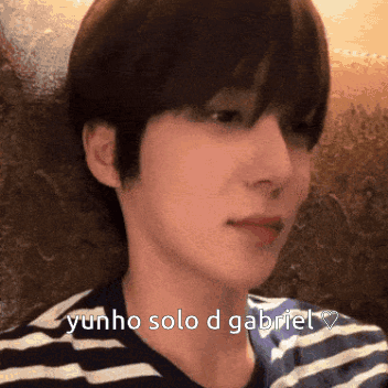 Close Up Face With Yunho Solo D Gabriel