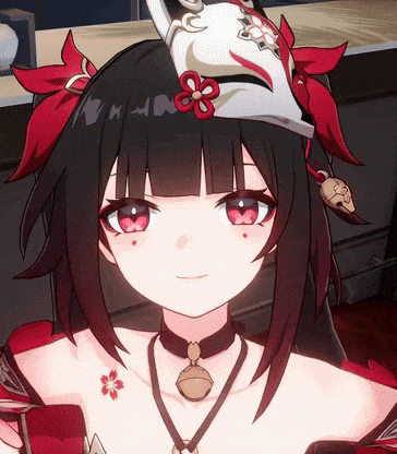 Close Up Girl With Necklace and Mask