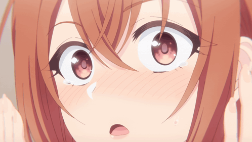Close Up Girl With Tear From Nose