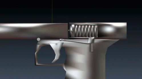 Close Up Gun Open Barrel Trigger GIF