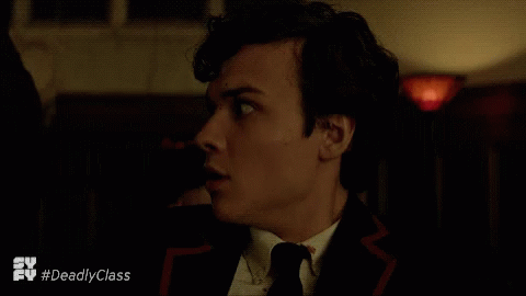 Close Up Man Face Hashtag Deadly Class
