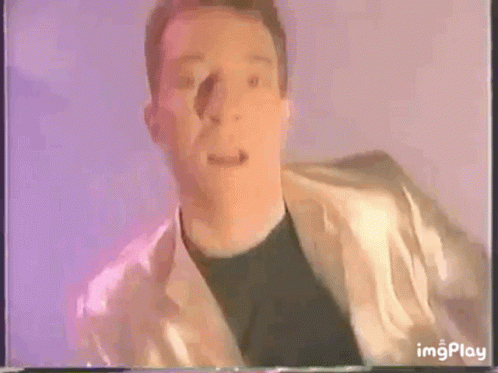 Close Up Man Face Purple Background Imgplay GIF
