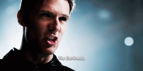 Close Up Man Face The Darkness