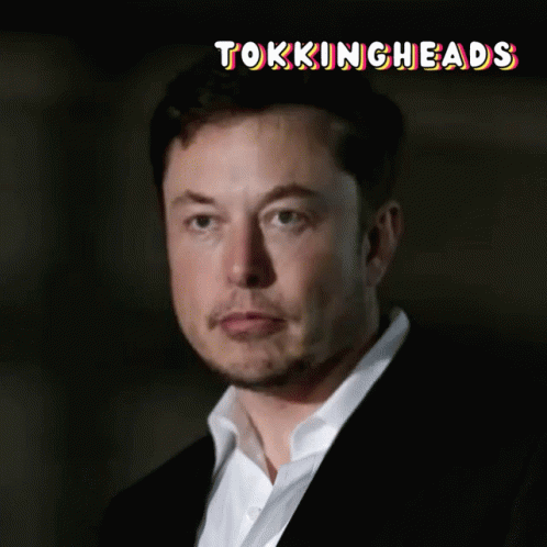 Close Up Man Face Tokingheads