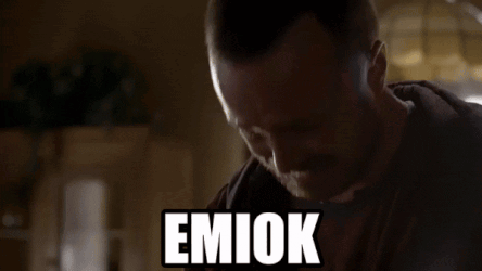 Close Up Man Face With Emiok