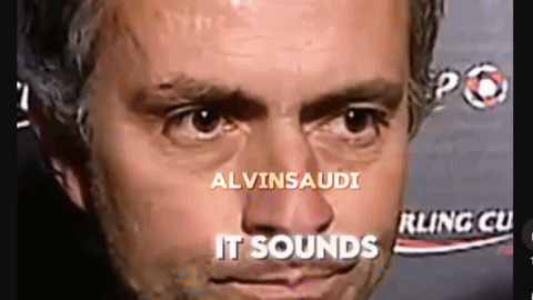 Close Up Man Face With Words Alvinsaudi It Sounds