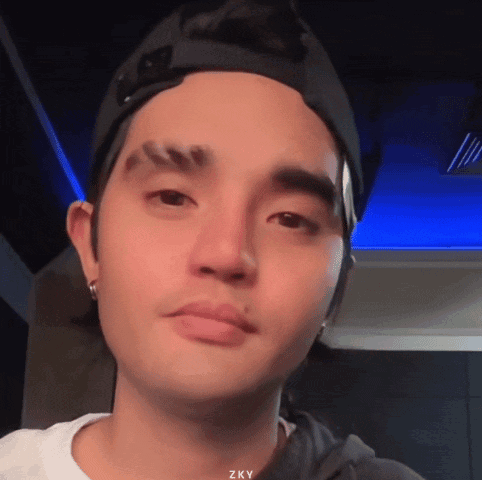 Close-Up Man Face Zky