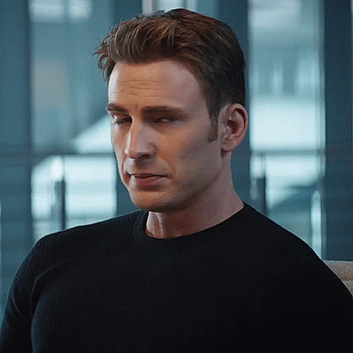 Close Up Man in Black Shirt