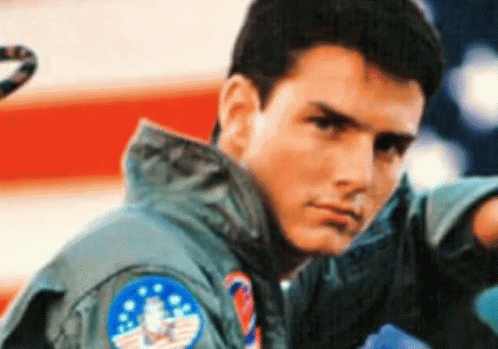 Close Up Man in Jacket With American Flag Patch