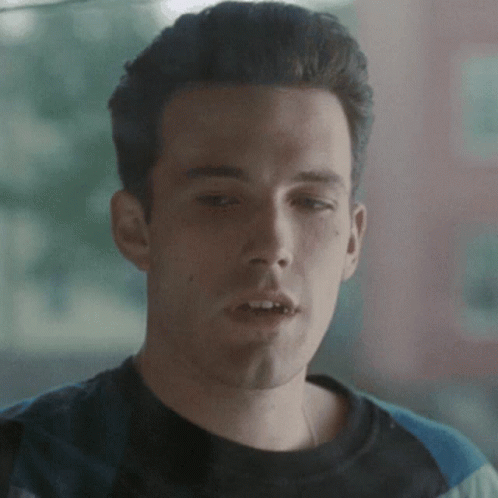 Close Up Man In Striped Shirt GIF