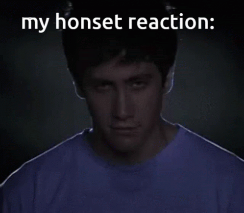 Close Up Man My Honest Reaction GIF