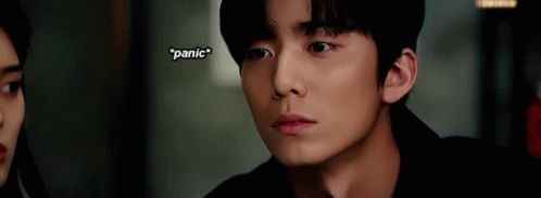 Close Up Man Panic