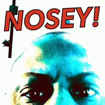 Close Up Man's Face Nosey