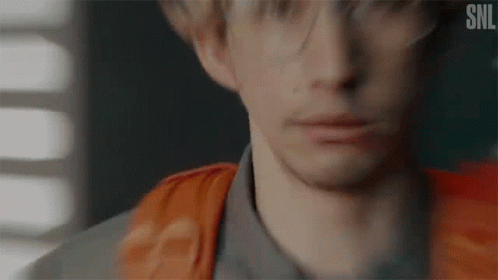 Close Up Man's Face SNL Logo GIF