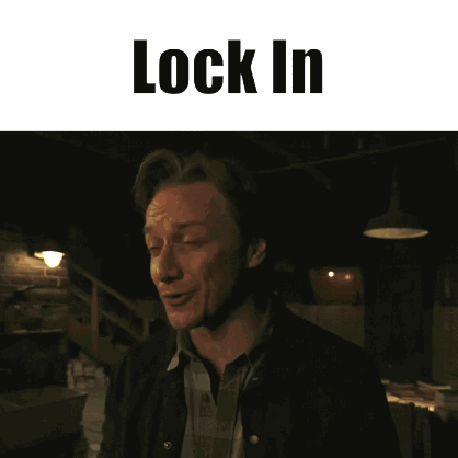 Close Up Man's Face with Lock In