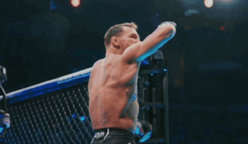 Close-Up Man Saying Call It The Michael Chandler Show