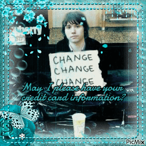 Close Up Man Saying Change