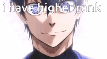 Close Up Man Saying I Have Higher Rank