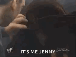 Close Up Man Saying It's Me Jenny