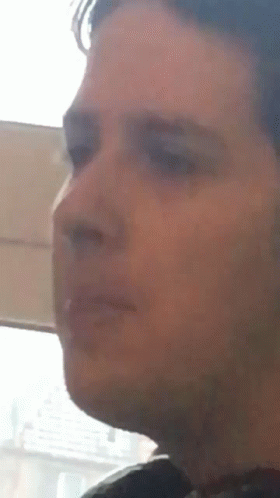 Close Up Man Smirking