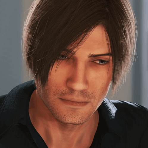 Close Up Man With Eyes Closed