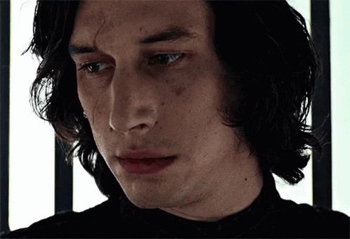 Close-Up Man With Long Hair And Beard GIF