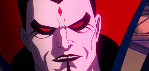 Close Up Man With Red Eyes GIF