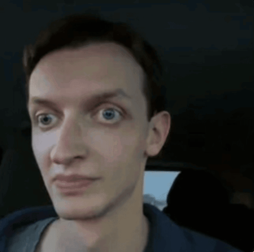 Close Up Man With Tongue Out