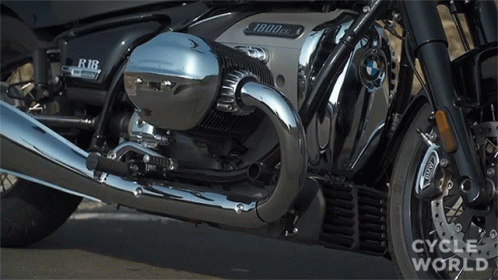 Close Up Motorcycle Engine Cycle World