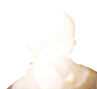 Close Up of Bald Man's Face