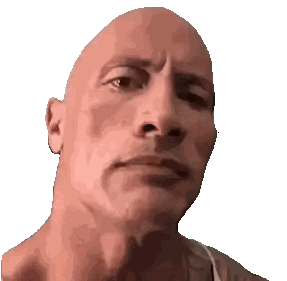 Close Up of Bald Man's Face