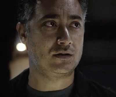 Close Up Of Bearded Man In Black Jacket GIF