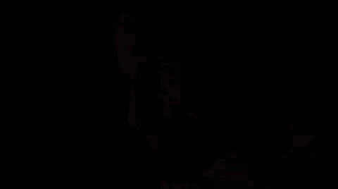 Close Up of Bearded Man in Dark