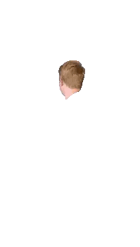 Close Up of Bearded Man's Face