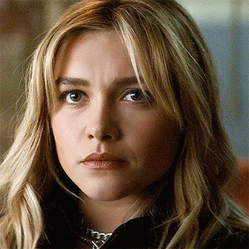 Close Up Of Blonde Woman In Black Jacket GIF