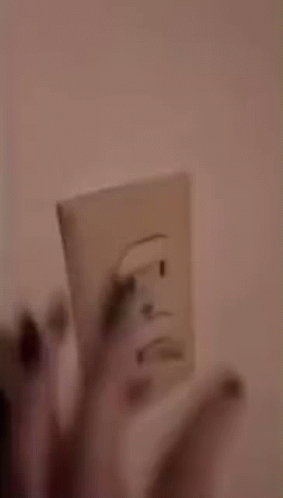 Close Up of Brown Wall With Shadow of Person
