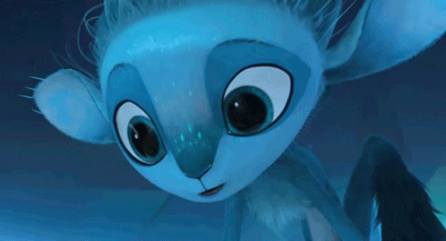 Close Up of Cartoon Character's Face